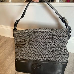 Coach Signature Leather Tote